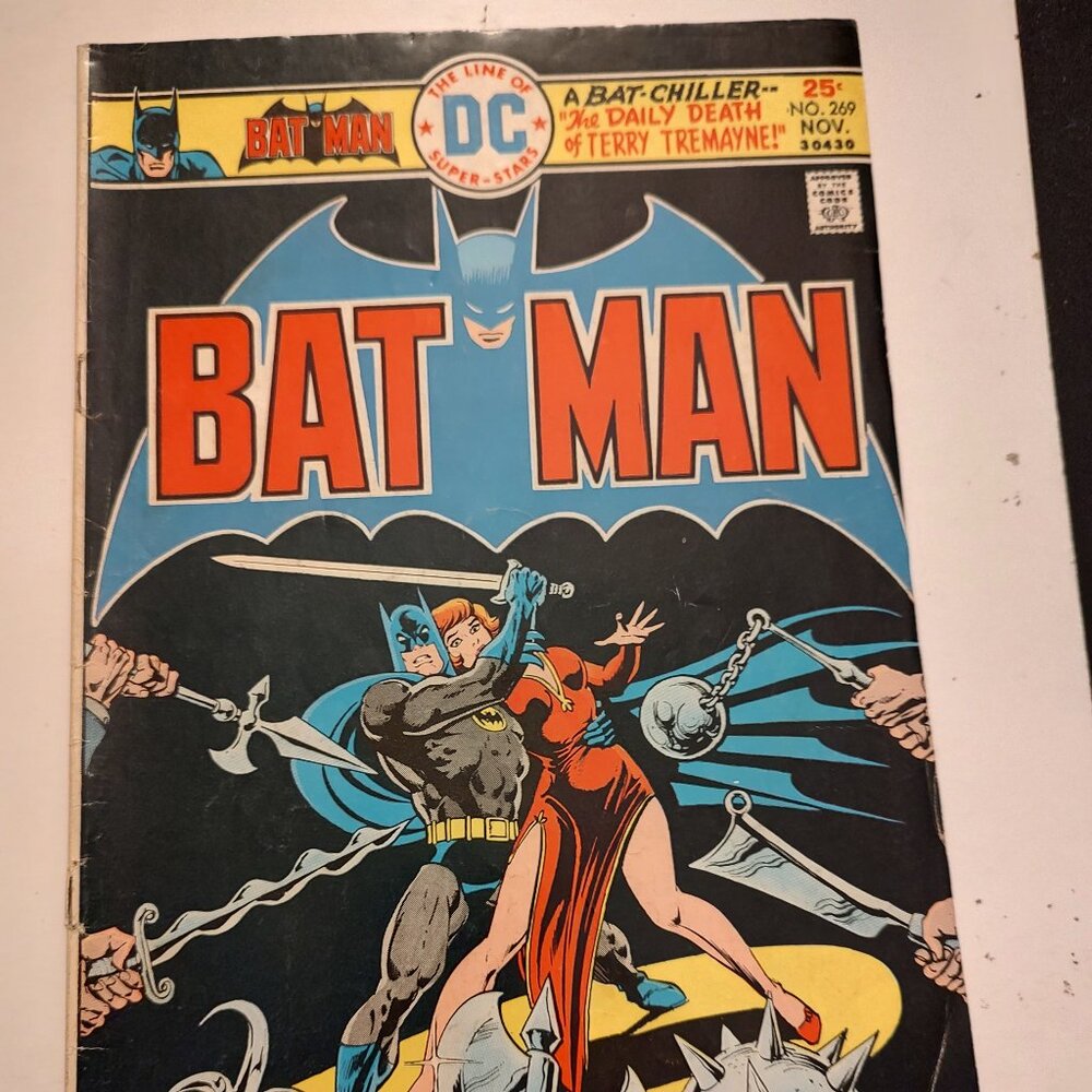 BATMAN # 269 The Daily Death of Terry Tremayne By David Vern Ernie Chan Art